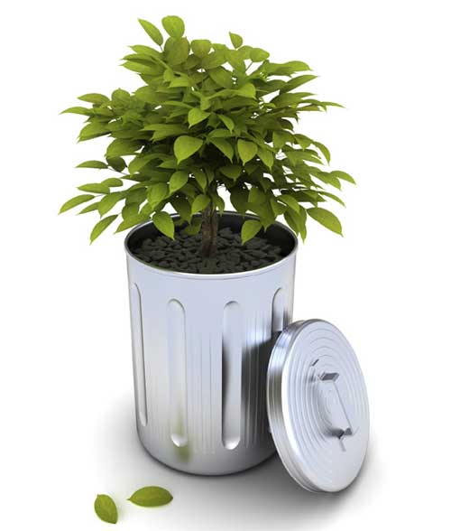 Green waste stream management
